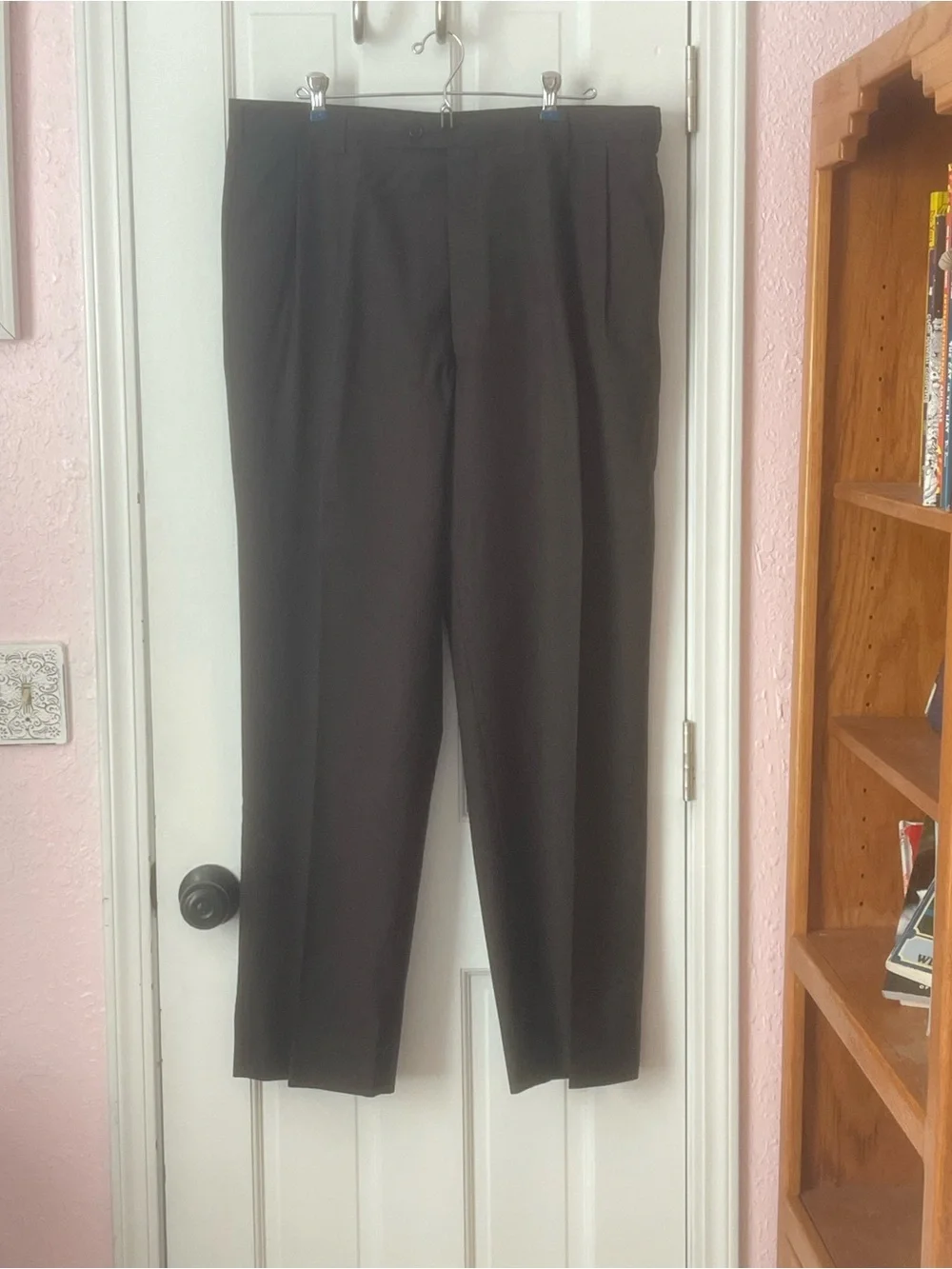 Men's Classic Brown Two-Piece Suit - Elegant Blazer & Trousers